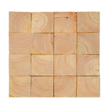 Holz Mosaikpaneele | Rubberwood | 30×30 cm | Holzfliese