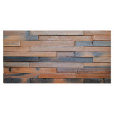 Holz Wandverkleidung Shipwood XL Mosaik-Look 3D | 30×60 cm