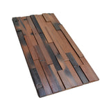 Holz Wandverkleidung Shipwood XL Mosaik-Look 3D | 30×60 cm