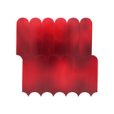 Selbstklebende Mosaikpaneele | Bogen Rot | 28,8×29,8 cm | Metall