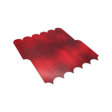 Selbstklebende Mosaikfliesen Metall | Bogen Rot | 28,8×29,8 cm | Küche, Bad & WC