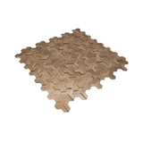 Selbstklebende Mosaikfliesen Metall | Trifold 3D Natur | 30,3×28 cm | Küche, Bad & WC