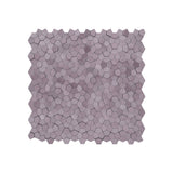 Selbstklebende Mosaikfliesen Metall | Pentagon 3D Rosa | 28,2×28,2 cm | Küche, Bad & WC