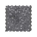 Selbstklebende Mosaikfliesen Metall | Pentagon 3D Anthrazit | 28,2×28,2 cm | Küche, Bad & WC