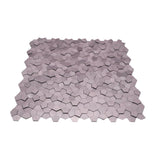 Selbstklebende Mosaikfliesen Metall | Pentagon 3D Rosa | 28,2×28,2 cm | Küche, Bad & WC