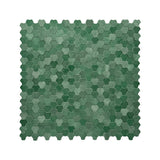 Selbstklebende Mosaikpaneele | Dreipass 3D Dunkelgrün | 30,5×29,6 cm | Metall