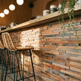 Holz Wandverkleidung Shipwood XL Mosaik-Look 3D | 30×60 cm