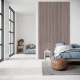 Akustikpaneele Walnuss Rustikal | 240 cm x 60 cm | Dreiseitig Echtholzfurnier