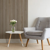 Akustikpaneel Natürliche Eiche | 240 cm x 60 cm | Einseitig Echtholzfurnier