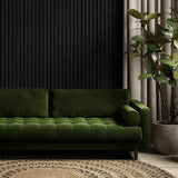 Akustikpaneel Schwarze Eiche | 240 cm x 60 cm | Einseitig Echtholzfurnier