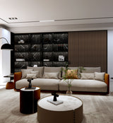 Akustikpaneel Eiche Geräuchert | 240 cm x 60 cm | Einseitig Echtholzfurnier