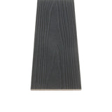 Fassadenbrett Schwarz 290CM | Abschlussbrett | Garten | 3D Holzmaserung