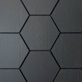 Hexagonpaneel Schwarz 81CM | Akustik | Wanddekoration | Sechseck-Form