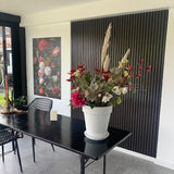 Akustikpaneel Schwarze Eiche | 240 cm x 60 cm | Einseitig Echtholzfurnier