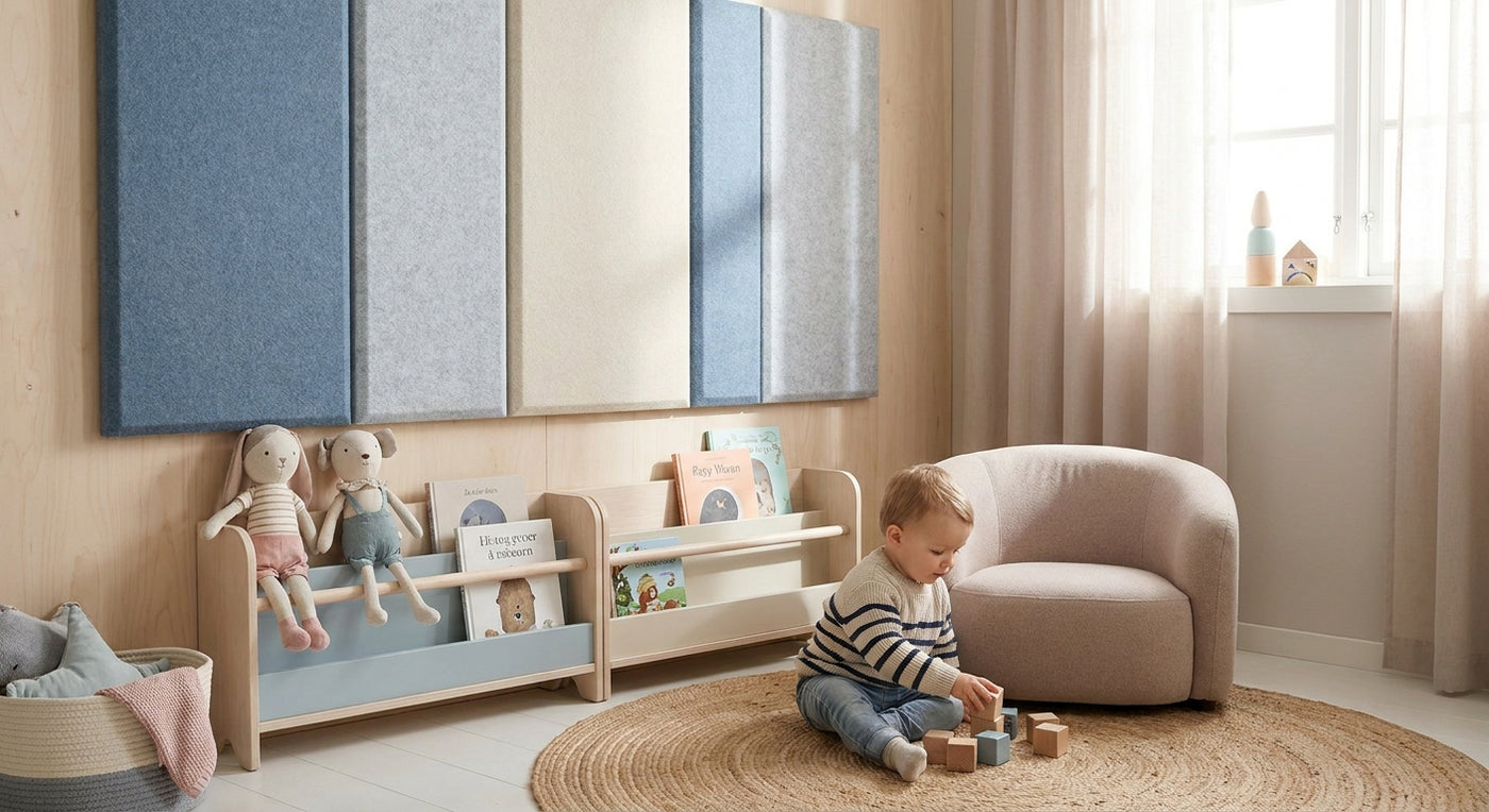 Akustikpaneele für das Kinderzimmer: Sicherheit und Optik