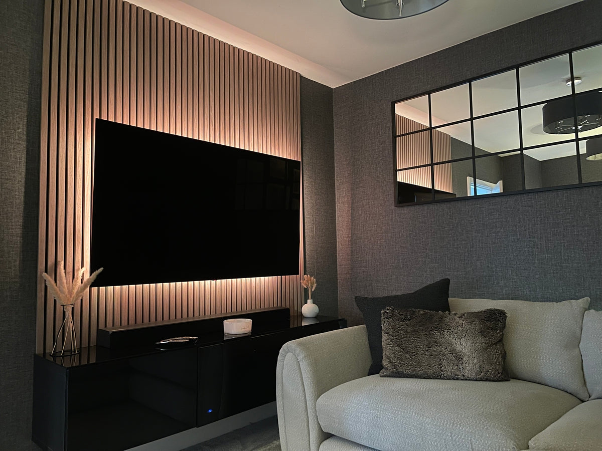 Akustikpaneele für die TV-Wand: Verbesserter klang und stil