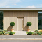 Fassadenverkleidung Birke 290CM | Garten | 3D Holzmaserung