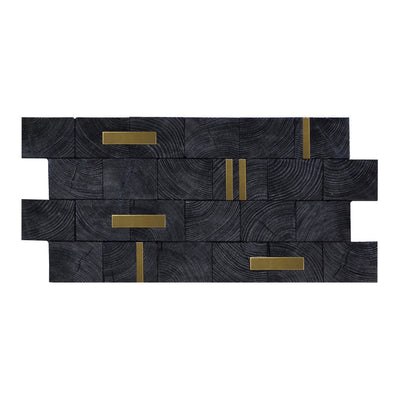 Holz Wandverkleidung Pine XL Mosaik-Look 3D | 30×60 cm