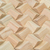 Holz Wandverkleidung Esche Mosaik-Look 3D | 30×30 cm