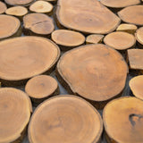 Holz Wandverkleidung Lychee Mosaik-Look 3D | 30×30 cm