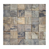 Holz Mosaikpaneele | Marine Shipwood | 30×30 cm | Holzfliese
