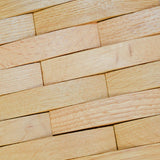 Holz Mosaikpaneele | Eiche Hell | 30×30 cm | Holzfliese