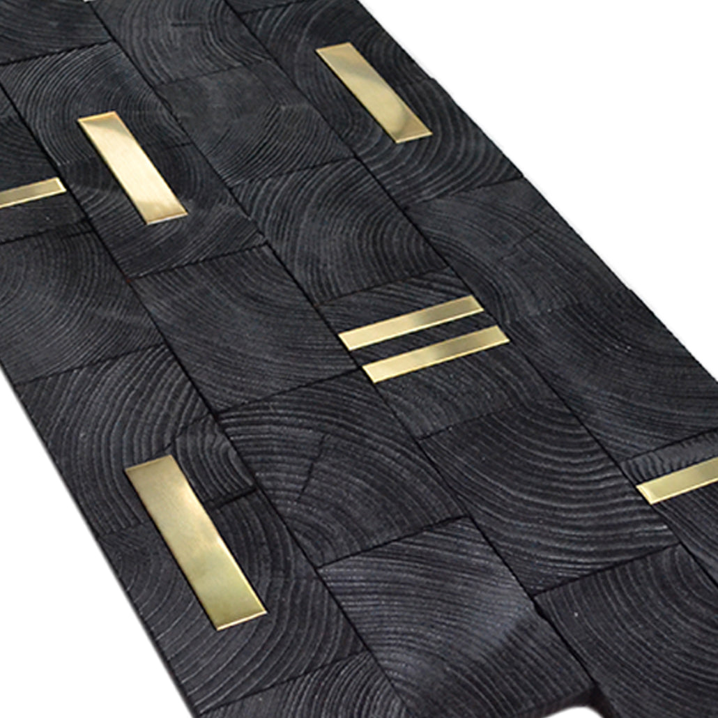 Holz Wandverkleidung Pine XL Mosaik-Look 3D | 30×60 cm