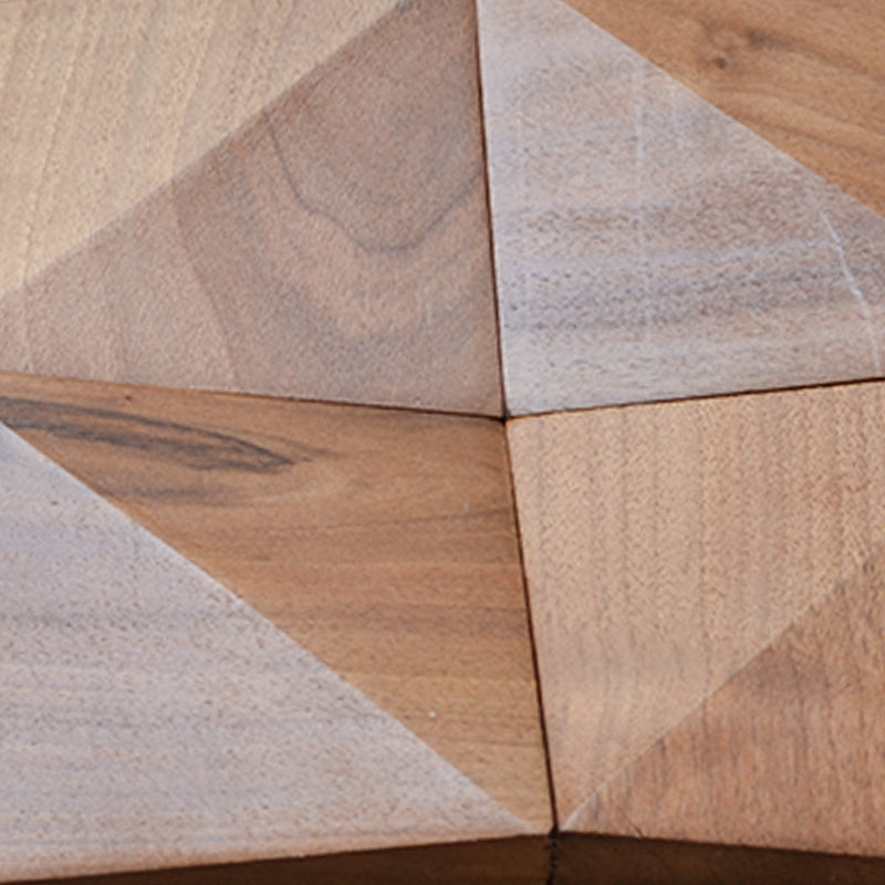 Holz Mosaikpaneele | Slim Walnuss | 20×40 cm | Holzfliese