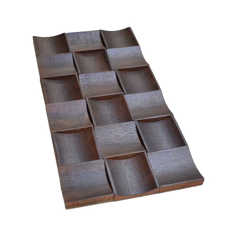 Holz Mosaikpaneele | Merbau XL | 30×60 cm | Holzfliese