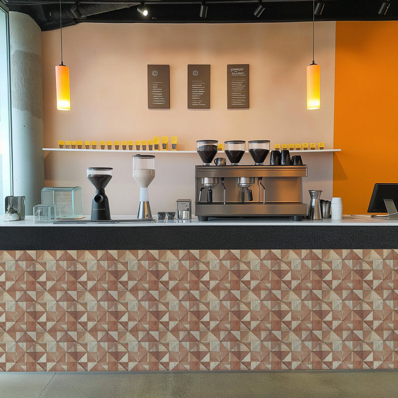 Holz Mosaikpaneele | Merbau | 30×30 cm | Holzfliese