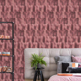 Selbstklebende Mosaikfliesen Metall | Bogen Rosa | 28,8×29,8 cm | Küche, Bad & WC