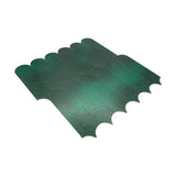 Selbstklebende Mosaikfliesen Metall | Bogen Dunkelgrün | 28,8×29,8 cm | Küche, Bad & WC