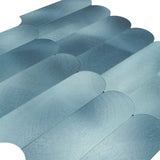 Selbstklebende Mosaikfliesen Metall | Bogen Blau | 28,8×29,8 cm | Küche, Bad & WC