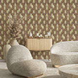Selbstklebende Mosaikpaneele | Picket Braun | 30×30 cm | Metall