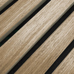Akustikpaneel Natürliche Eiche | 240 cm x 60 cm | Einseitig Echtholzfurnier