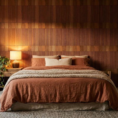 Holz Wandverkleidung Rosewood XL Mosaik-Look 3D | 30×60 cm