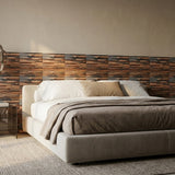 Holz Wandverkleidung Shipwood Compact Mosaik-Look 3D | 30×30 cm
