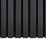 Akustikpaneele schwarze Eiche | 240 cm x 60 cm | Dreiseitig Echtholzfurnier
