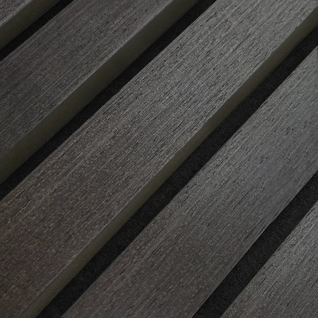 Akustikpaneel Schwarze Eiche | XL 300 cm x 60 cm | Einseitig Echtholzfurnier