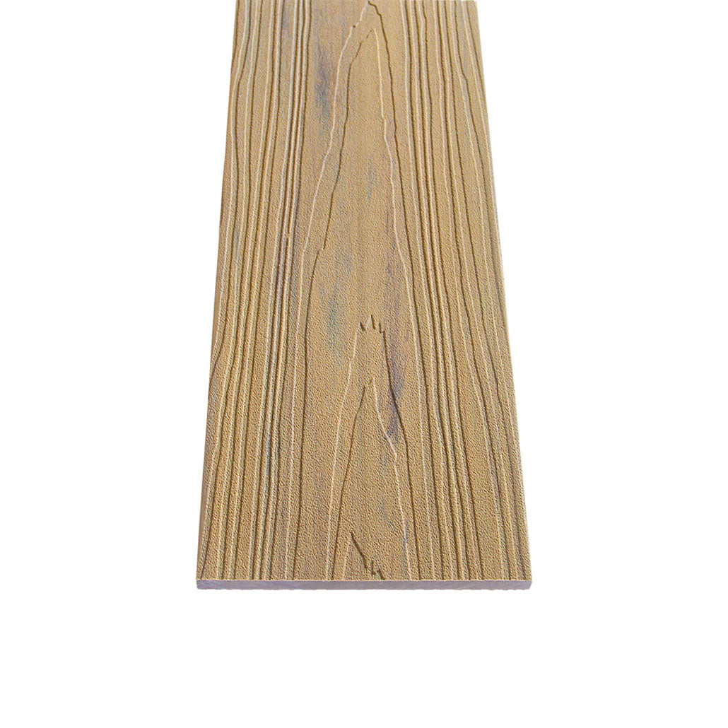 Fassadenbrett Birke 290CM | Abschlussbrett | Garten | 3D Holzmaserung