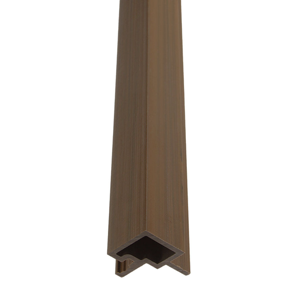 Fassadenverkleidung Eckleiste Eiche 290CM | Garten | 3D-Holzmaserung