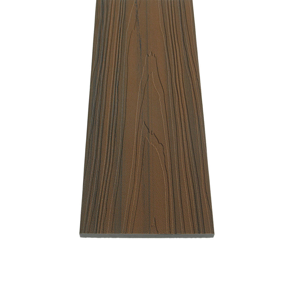 Fassadenbrett Eiche 290CM | Abschlussbrett | Garten | 3D Holzmaserung