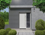 Außenpaneele Steingrau 290CM | Fassade | Garten | 3D Holzmaserung