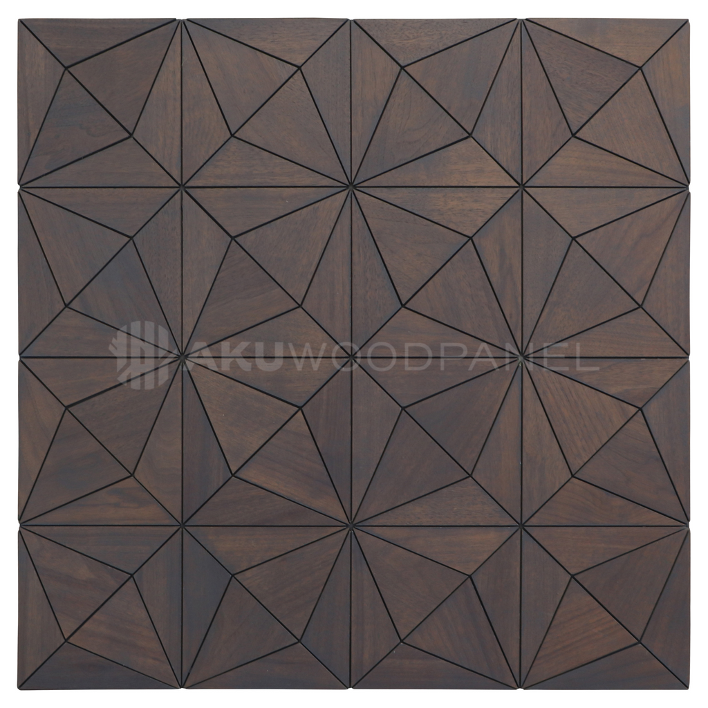 Dekoratives Holz-Wandpaneel, Nolan - Rose Black